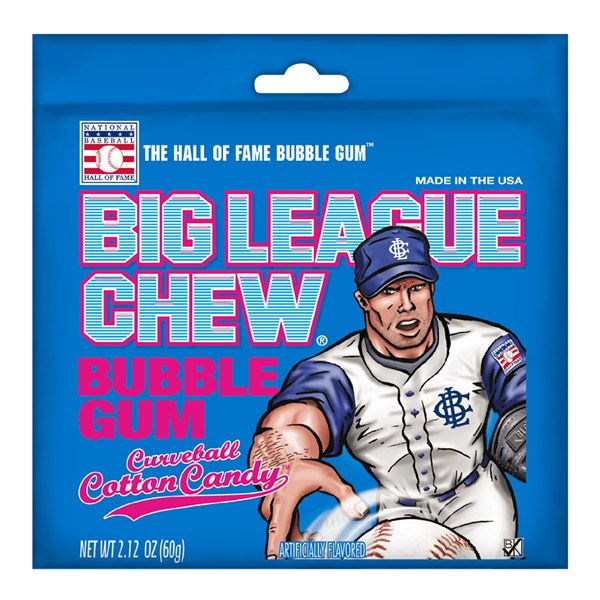 Big League Cotton Candy Chew 60g
