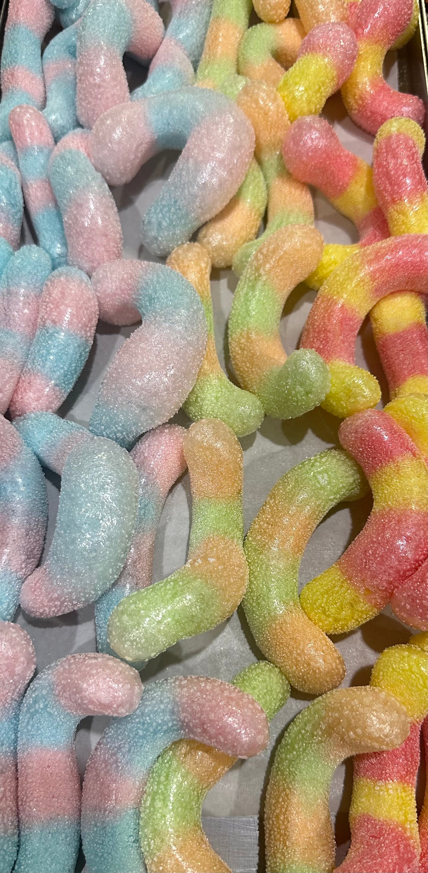 Freeze Dried Sour Worms 10pc
