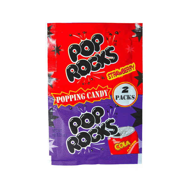 Pop Rocks Strawberry & Cola 2 packs