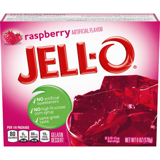 Jello Raspberry