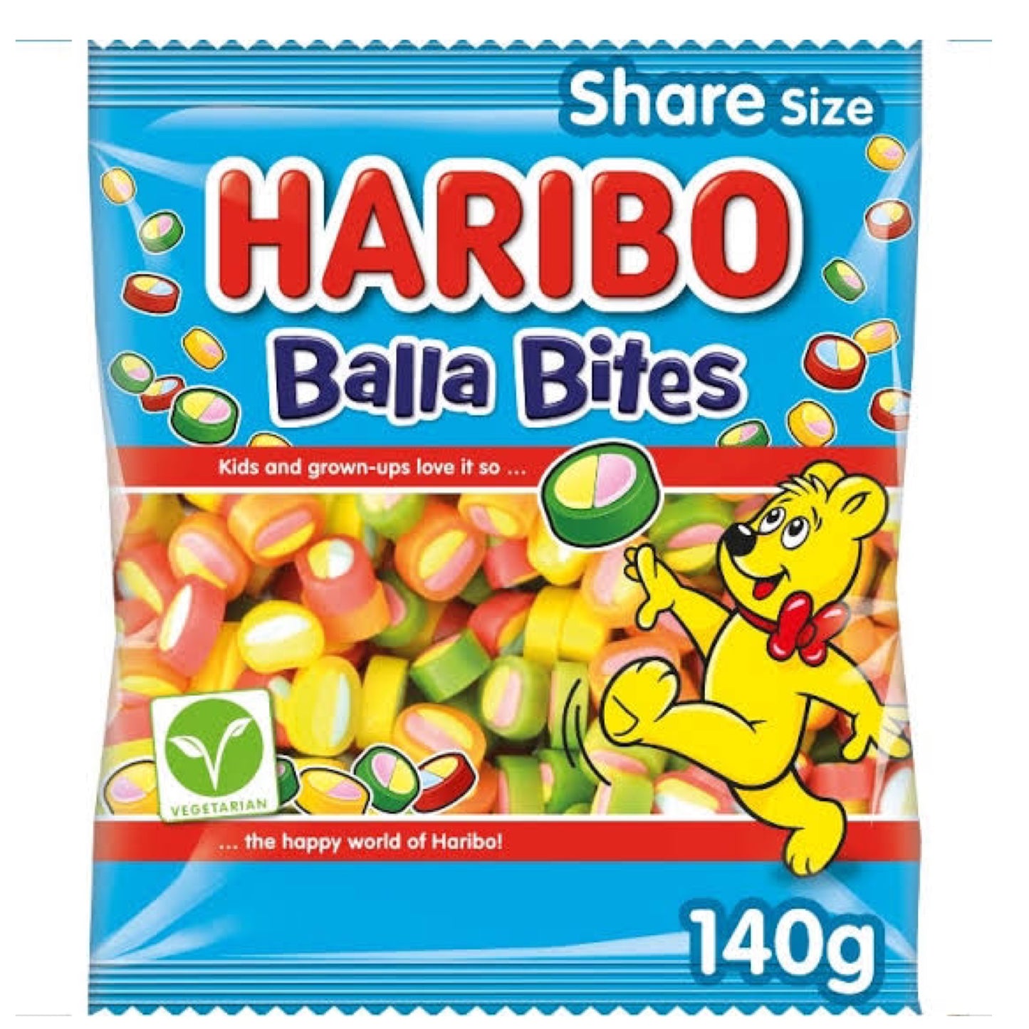 UK Haribo Bella Bites 140g