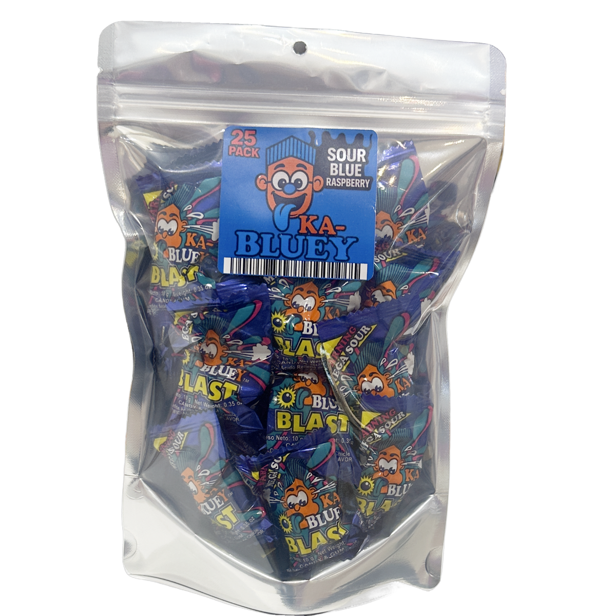 Ka Bluey Blast Blue Raspberry 25 pack