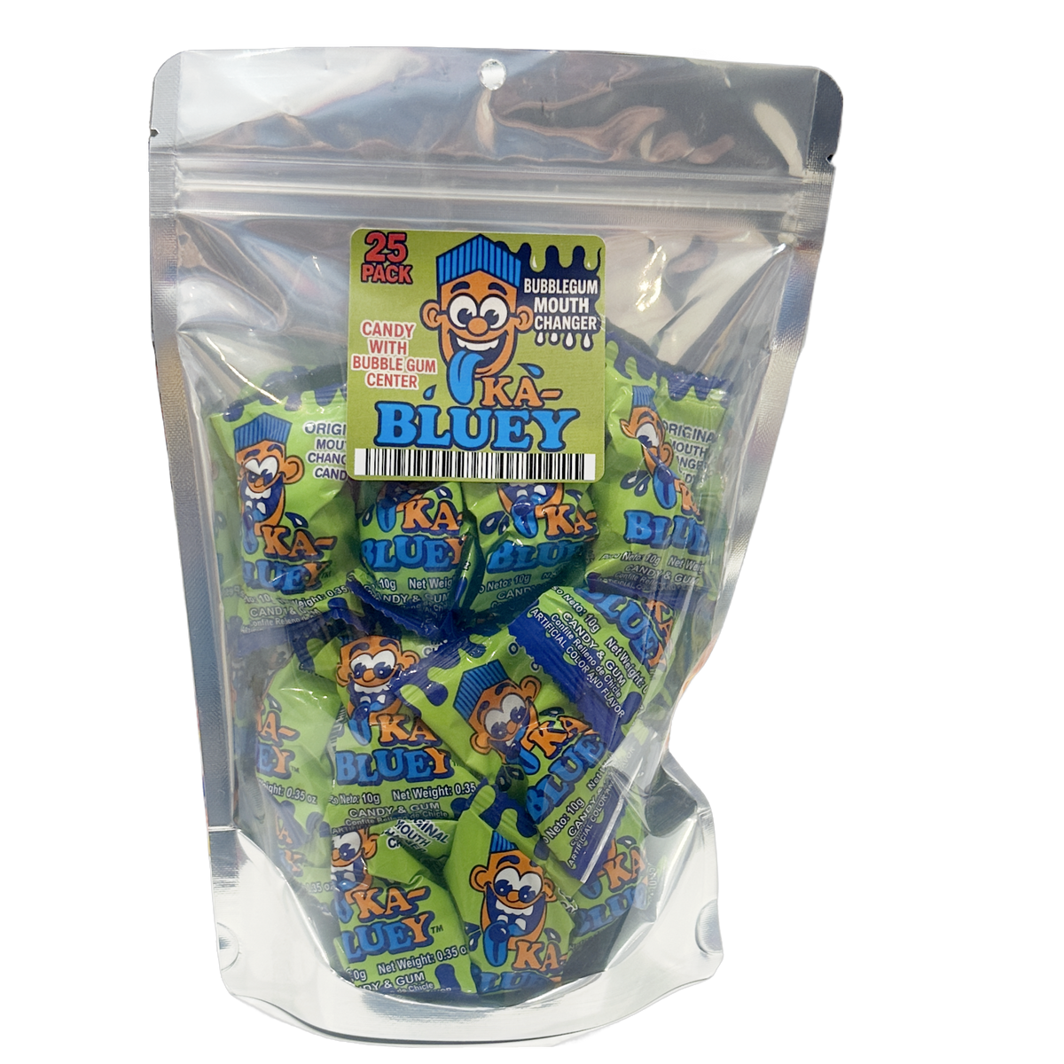 Ka Bluey Original Mouth Changer Blue Raspberry 25 pack