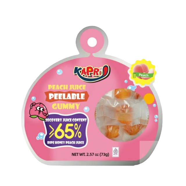 Kapri Peelable Peach Gummies