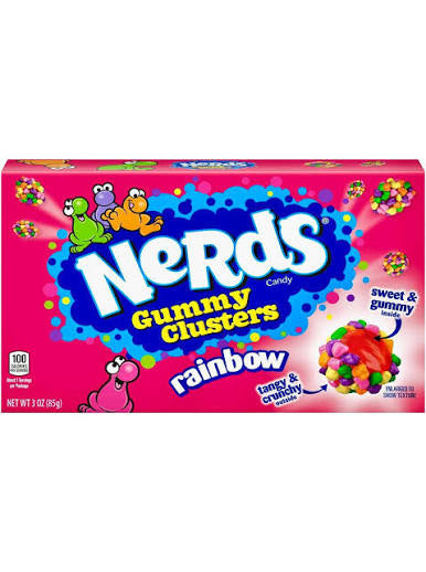 Nerds Gummy Clusters Rainbow 85g