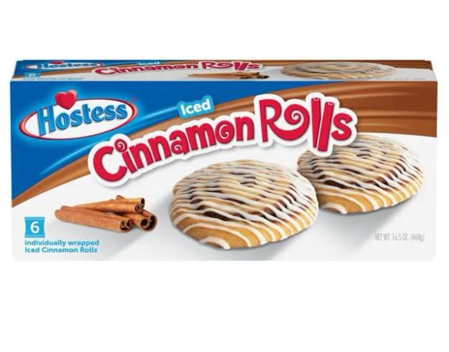 Hostess Cinnamon Rolls 6 pack