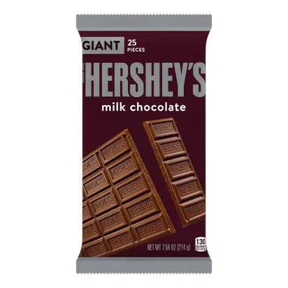 Hershey’s Giant Milk Choc Bar 198g