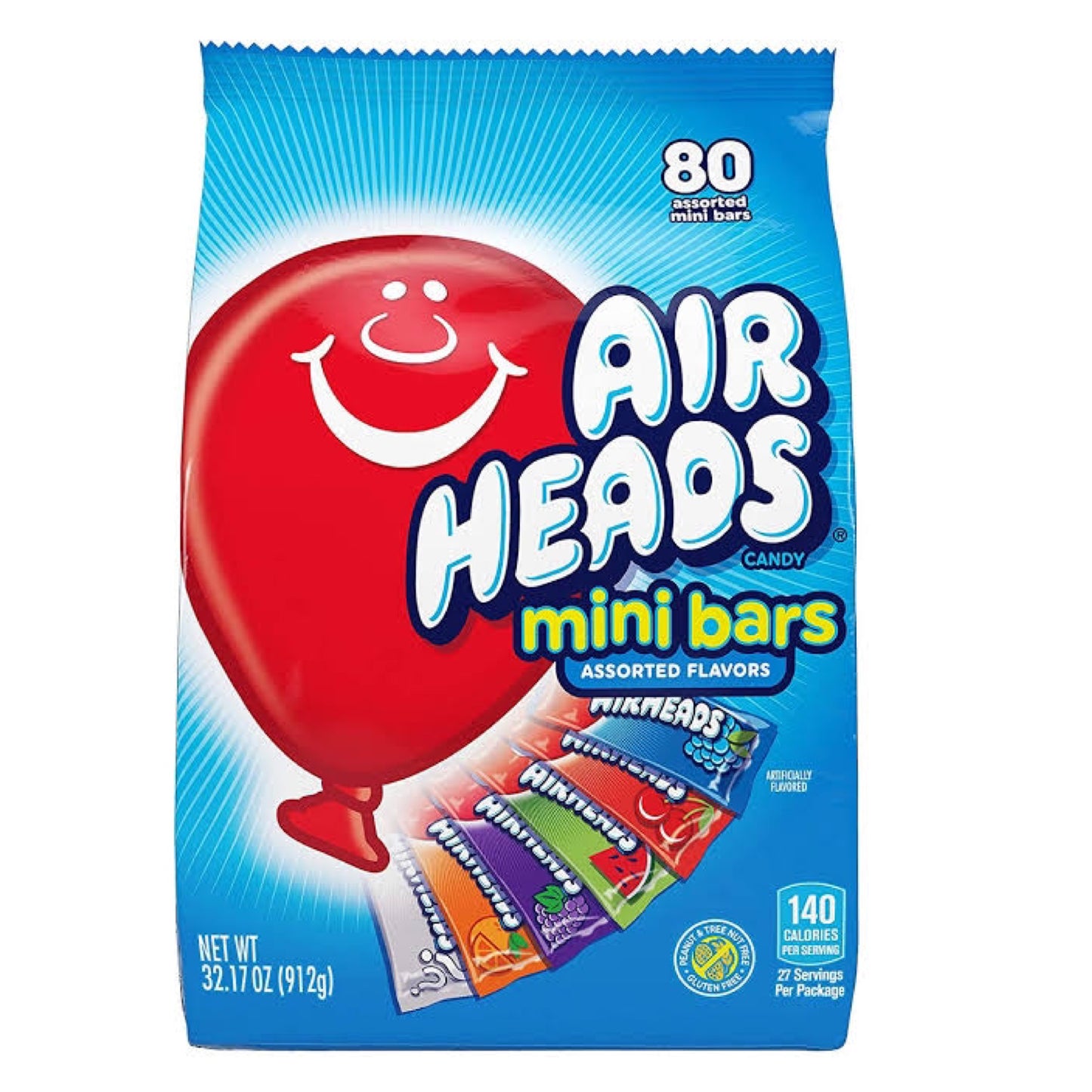 Airheads Mini Bars 80 pack
