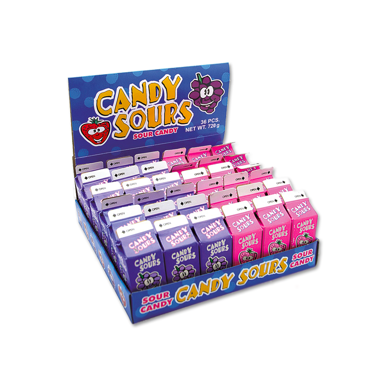Candy Sours 15g 36 pack