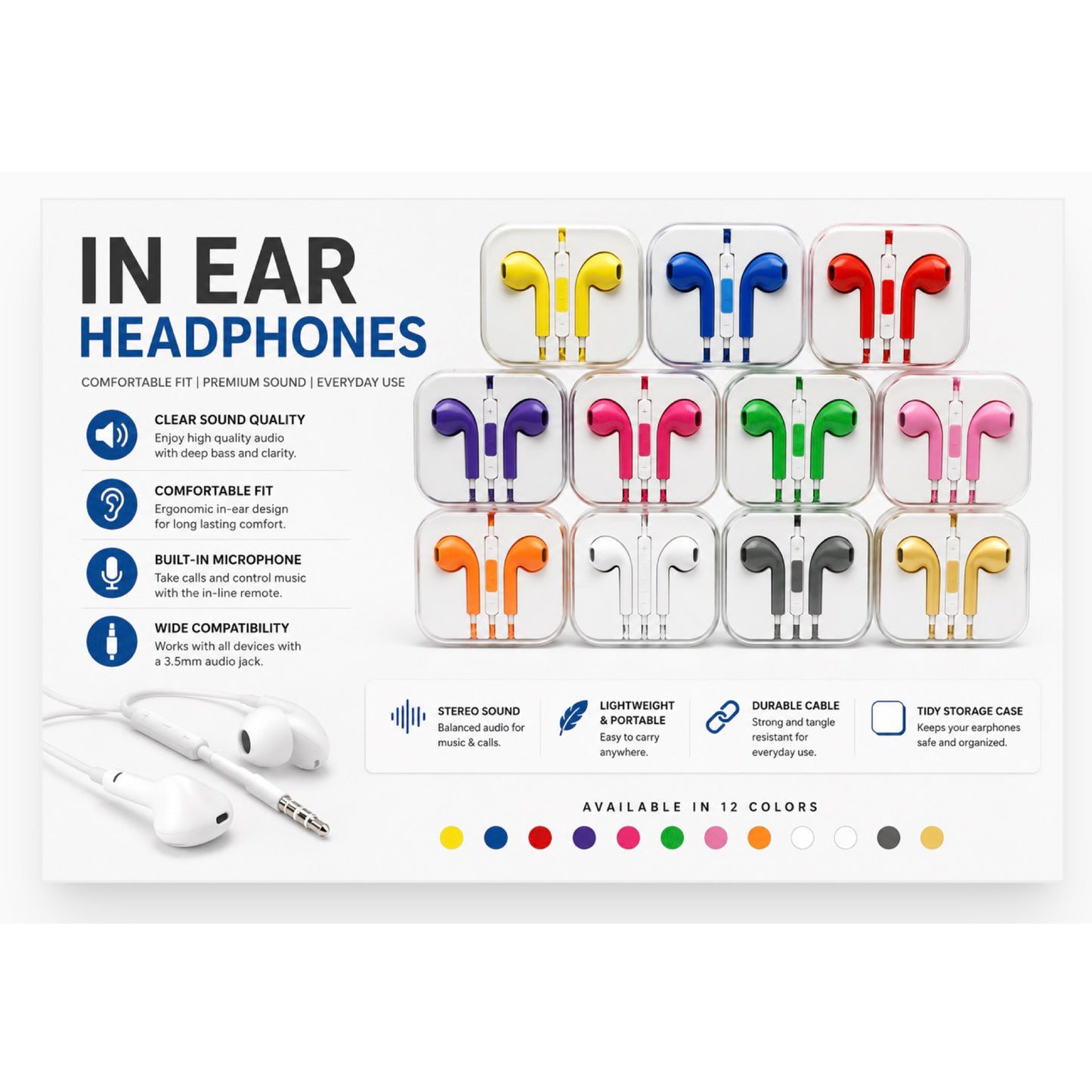 ColourPop In-Ear Headphones