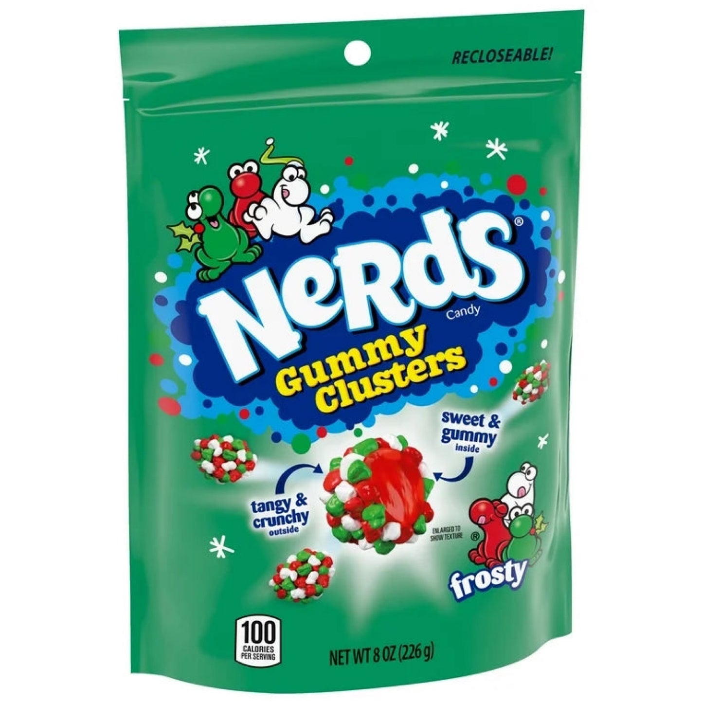 Nerds Gummy Holiday Clusters Frosty 226g Christmas 2025 (Limited Edition)