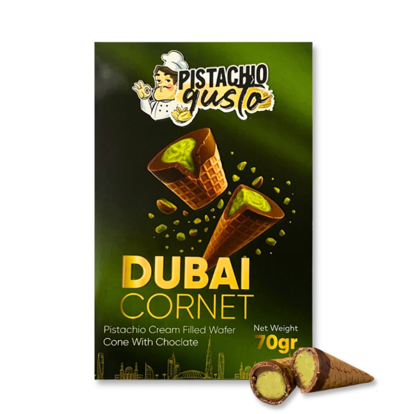 Gusta Dubai Cornet 70g