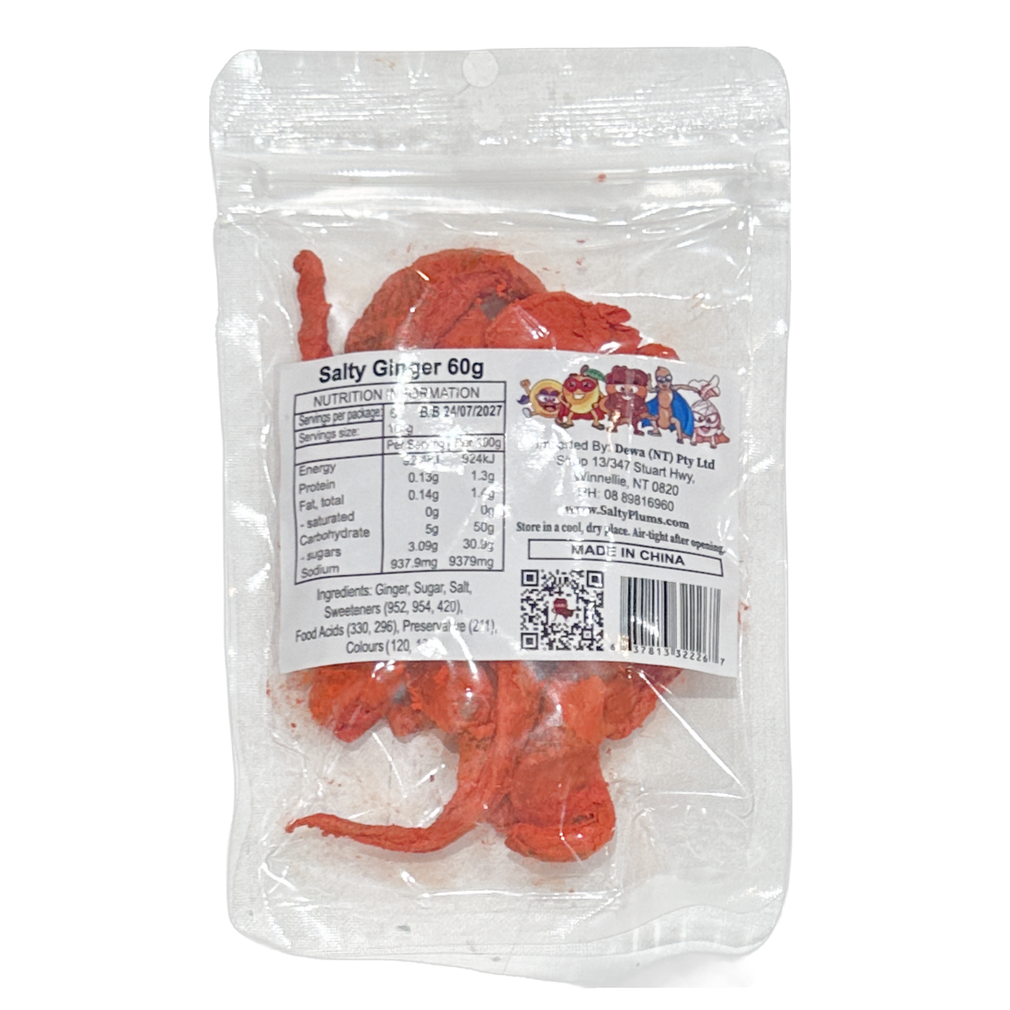 Salty Ginger 60g