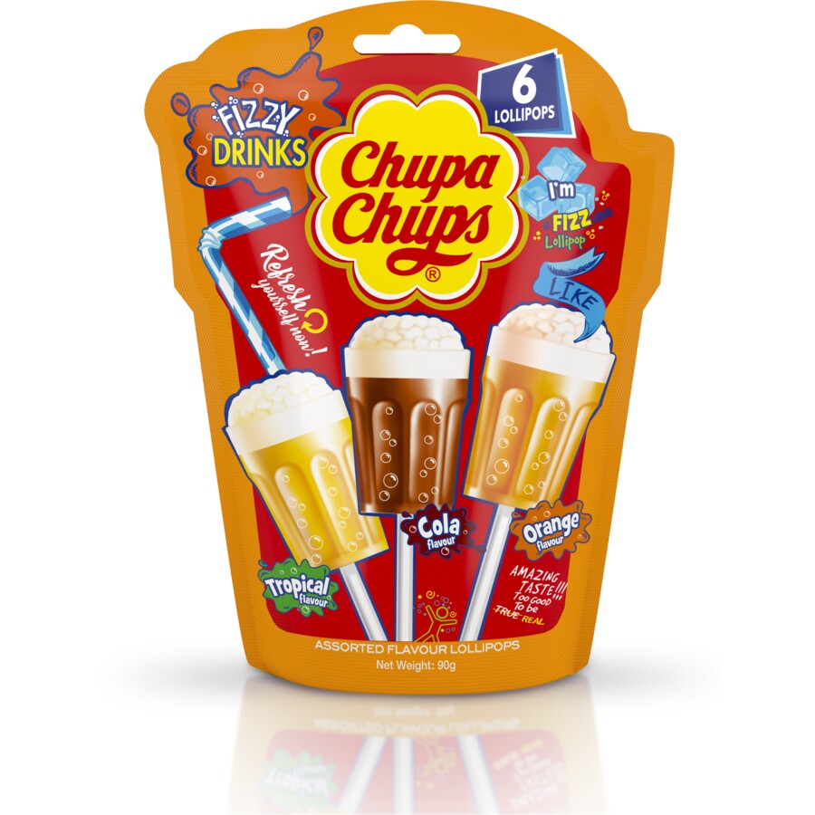 Chupa Chups 3D Fizzy Drink 90g
