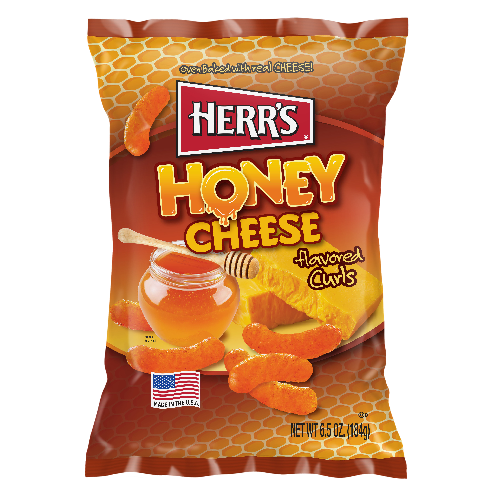 Herr’s honey cheese curls