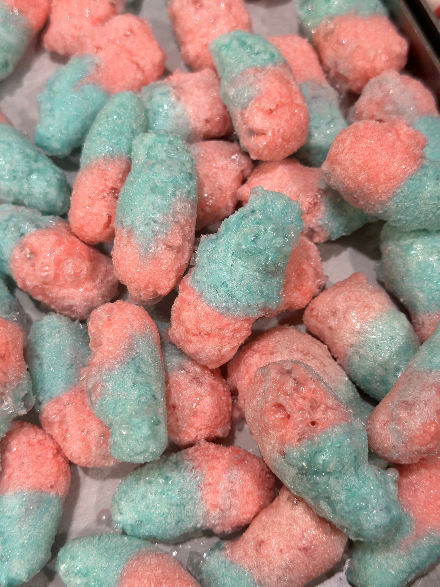 Freeze Dried Fizzy Bubblegum Bottles 10 piece