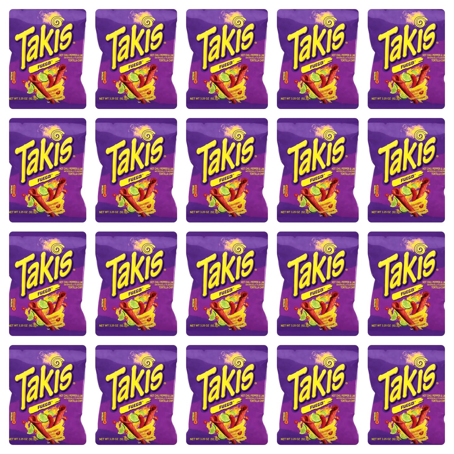 Takis Fuego 92g 20 pack