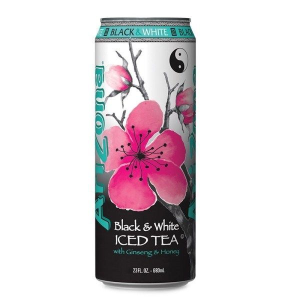 Arizona Black & White Iced Tea 680ml