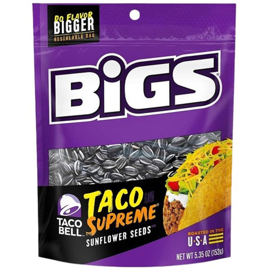 Bigs Sunflower Seeds Taco Bell 152g