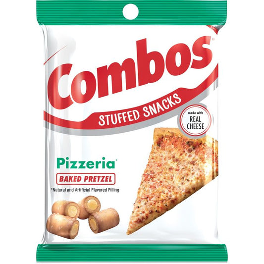 Combos Stuffed Snacks Pizzeria Baked Pretzel 178.6g