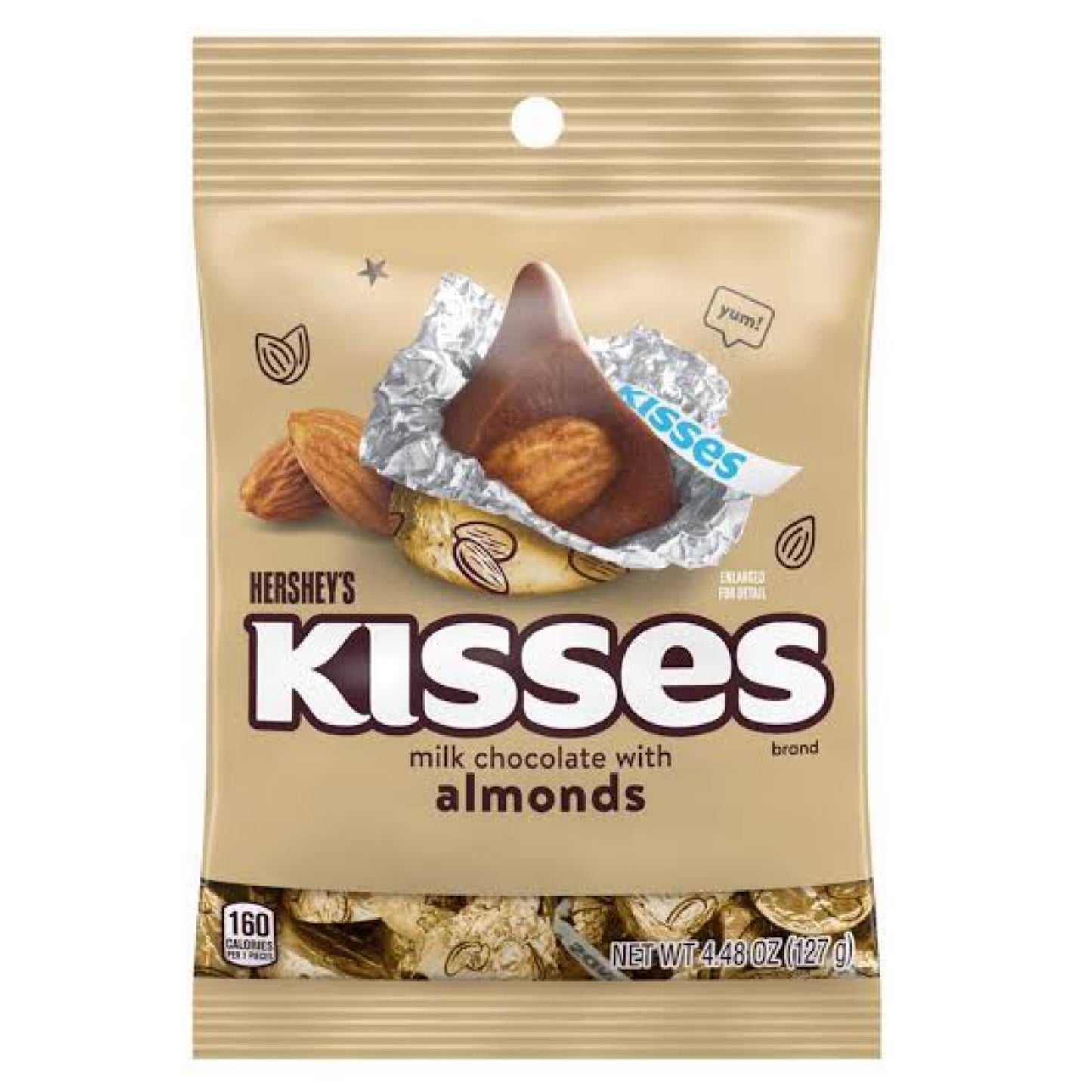 Hershey’s Kisses Almond 127g