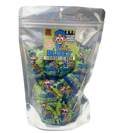 Ka Bluey Original Mouth Changer Blue Raspberry 25 pack