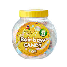 Lolliland Rainbow Candy 45pc