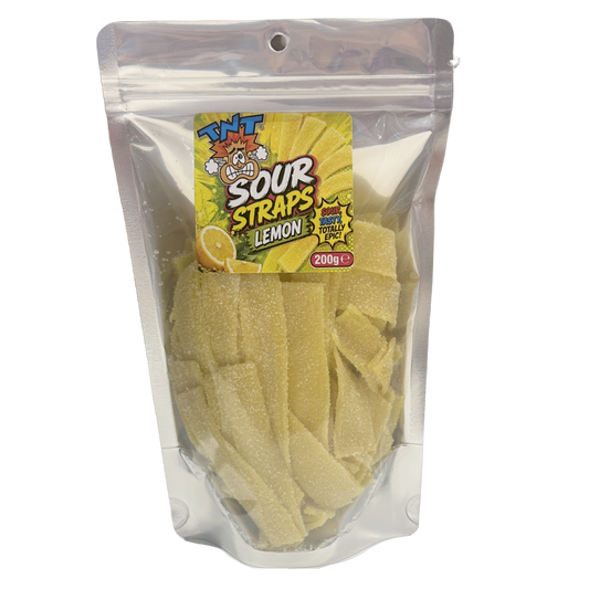 TNT Lemon Sour Straps 200g