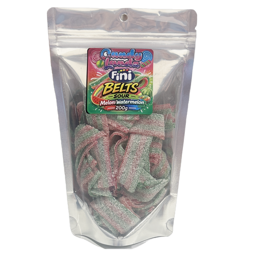 Fini Belts Sour Melon/Watermelon 200g