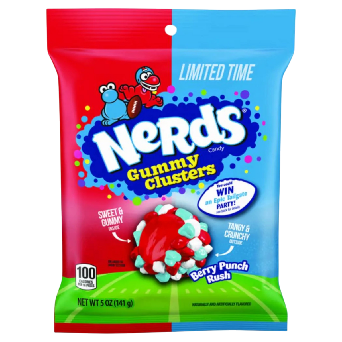 Nerds Gummy Cluster Berry Punch Rush 141g