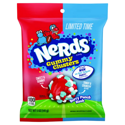 Nerds Gummy Cluster Berry Punch Rush 141g