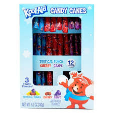 Kool Aid Candy Canes