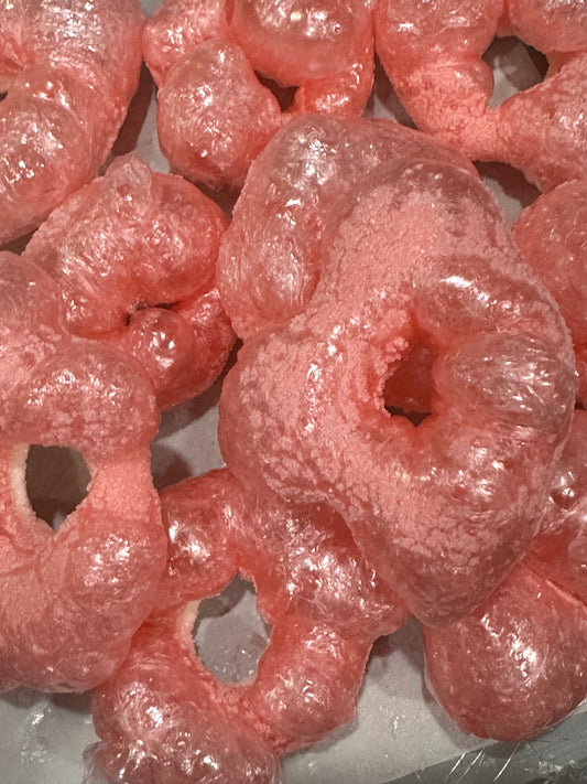 Freeze Dried Strawberry Rings 7 piece