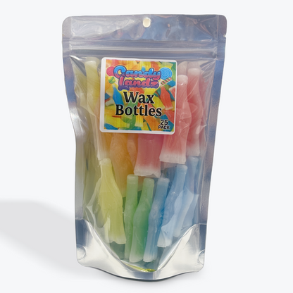 Wax bottles 25 pack
