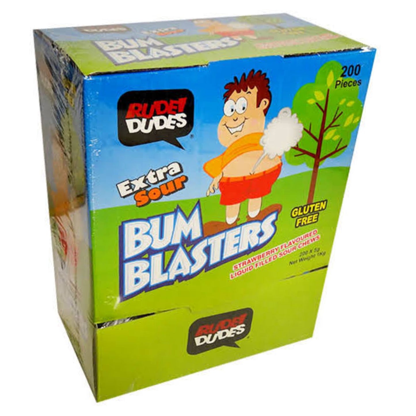 Bum Basters Extra Sour Gumballs 200