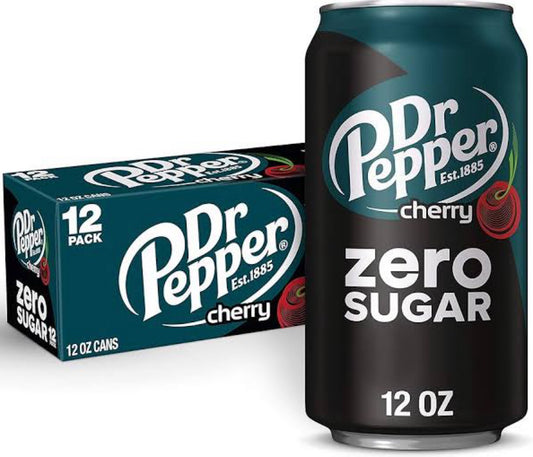 Dr Pepper Zero Cherry 12 pack