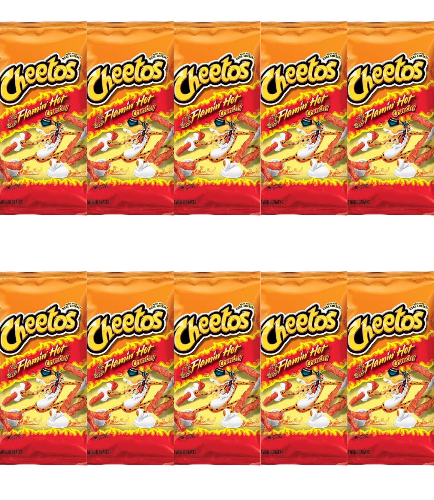 Cheetos Flaming Hot 226g 10 pack