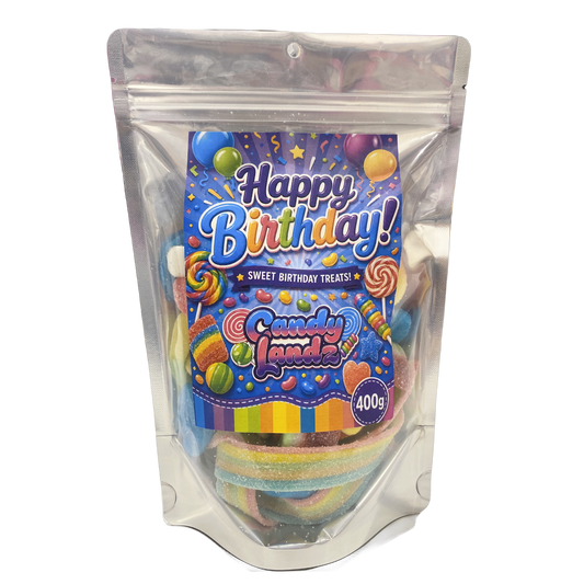 Happy Birthday Candy Bag 400g