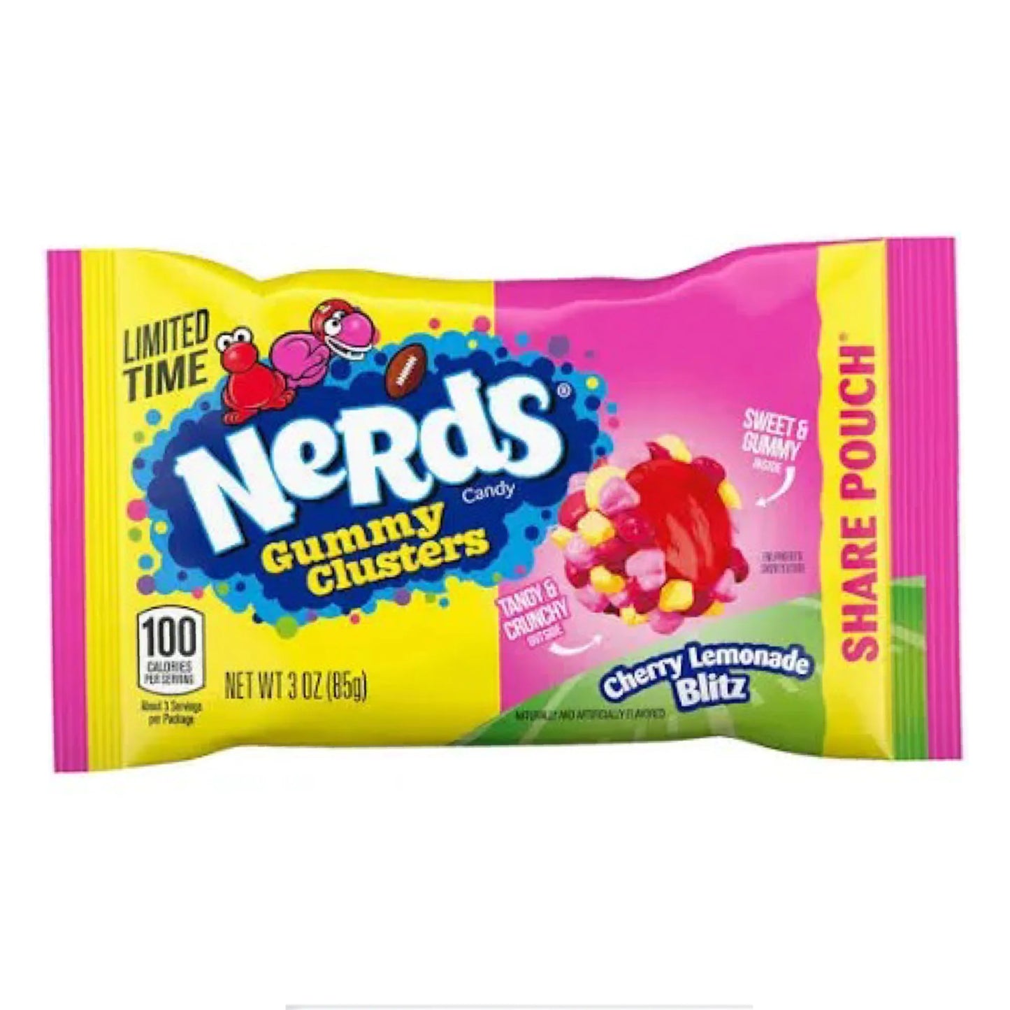 Nerds Gummy Clusters 85g – Cherry Lemonade Blitz (Limited Edition)