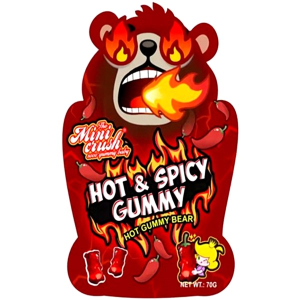 Big Bang Hot & Spicy Gummy Bear 70g