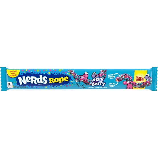 Ruby Ropes Candy Nerds Rope Very Berry 26g – Candy Landz Darwin