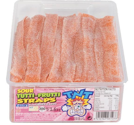 TNT Sour Straps Tutto Frutti 200 pack